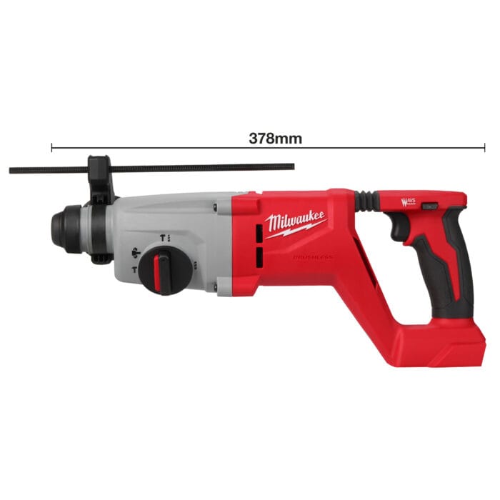 milwaukee tassellatore sds plus 26 mm in linea m18™ brushless