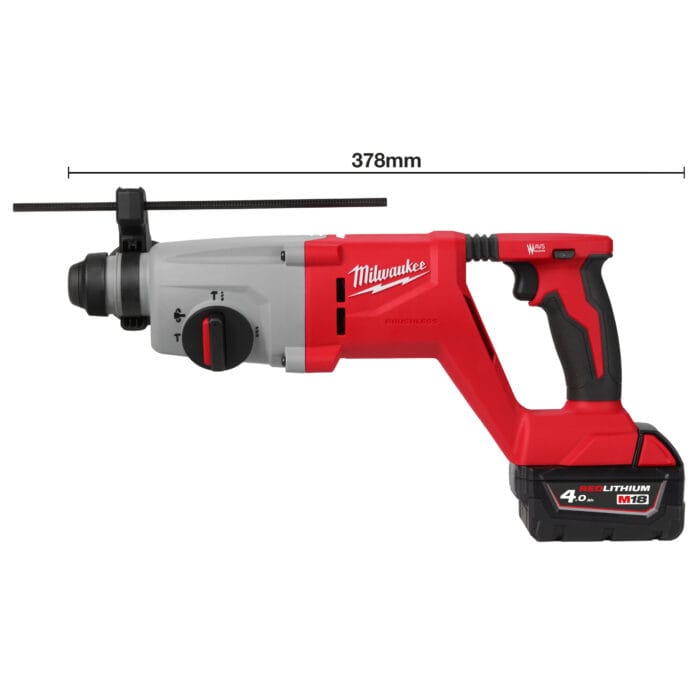 milwaukee tassellatore sds plus 26 mm in linea m18™ brushless