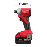 milwaukee avvitatore ad impulsi ¼″ brushless m18™ con attacco esagonale