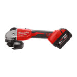 milwaukee smerigliatrice angolare m18™ brushless 125 mm con avvio a slitta