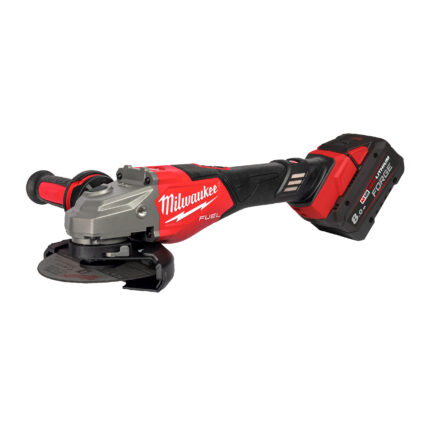 milwaukee smerigliatrice angolare alte performance da 125 mm m18 fuel™ con avvio a slitta