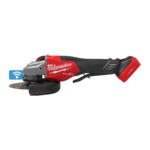 milwaukee smerigliatrice angolare alte performance da 125 mm con velocità regolabile m18 fuel™ con avvio a paletta e one key™