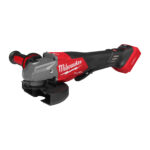 milwaukee smerigliatrice angolare alte performance da 125 mm con velocità regolabile m18 fuel™ con avvio a paletta e one key™