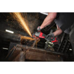 milwaukee smerigliatrice angolare alte performance da 180 mm con velocità regolabile m18 fuel™ con avvio a paletta e one key™