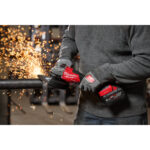 milwaukee smerigliatrice angolare alte performance da 180 mm con velocità regolabile m18 fuel™ con avvio a paletta e one key™