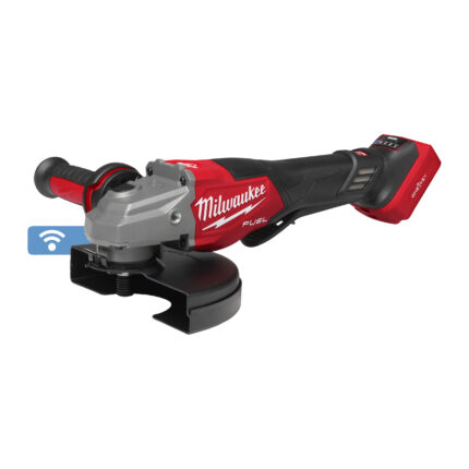 milwaukee smerigliatrice angolare alte performance da 180 mm con velocità regolabile m18 fuel™ con avvio a paletta e one key™