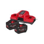 milwaukee energy kit 12 ah m18™ forge™ con caricabatterie doppio super rapido