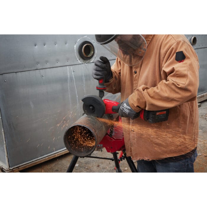 milwaukee smerigliatrice angolare 125 mm m18 fuel™ con doppio interruttore, velocità variabile e one key™