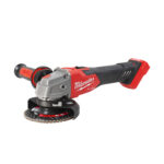 milwaukee smerigliatrice angolare 125 mm a velocità variabile con interruttore a slitta e freno m18 fuel™