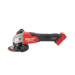 milwaukee smerigliatrice angolare 125 mm a velocità variabile con interruttore a slitta e freno m18 fuel™