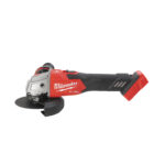 milwaukee smerigliatrice angolare 125 mm a velocità variabile con interruttore a slitta e freno m18 fuel™