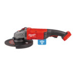 milwauke smerigliatrice angolare 230 mm con interruttore a paletta e freno m18 fuel™ one key™