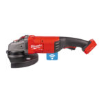 milwauke smerigliatrice angolare 230 mm con interruttore a paletta e freno m18 fuel™ one key™