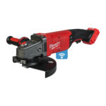 milwauke smerigliatrice angolare 230 mm con interruttore a paletta e freno m18 fuel™ one key™