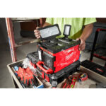 milwauke faro m18™ packout™ e caricabatterie batteria/corrente