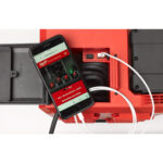 milwauke faro m18™ packout™ e caricabatterie batteria/corrente