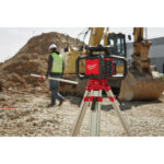 Milwaukee m18™ 600 m horizontal beam red rotating laser level with one-key™