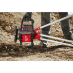Milwaukee m18™ 600 m horizontal beam red rotating laser level with one-key™