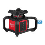 Milwaukee m18™ 600 m horizontal beam red rotating laser level with one-key™