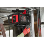 milwaukee m18™ 300 m rotating laser level green horizontal and vertical beam with one key™