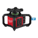 milwaukee m18™ 300 m rotating laser level green horizontal and vertical beam with one key™