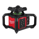 milwaukee m18™ 300 m rotating laser level green horizontal and vertical beam with one key™