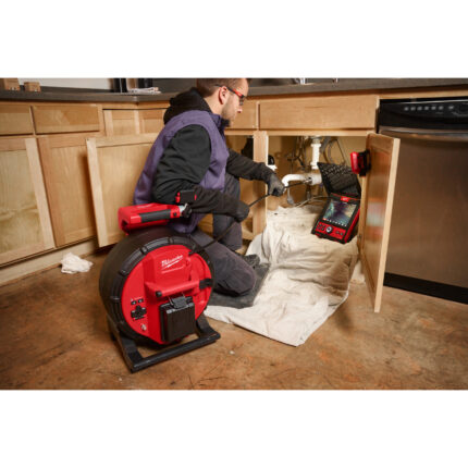 milwaukee m18™ sistema di ispezione sonda video 30 m, telecamera 25 mm hdr