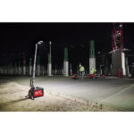 milwaukee torre faro compatta mx fuel™ packout™ batteria/corrente