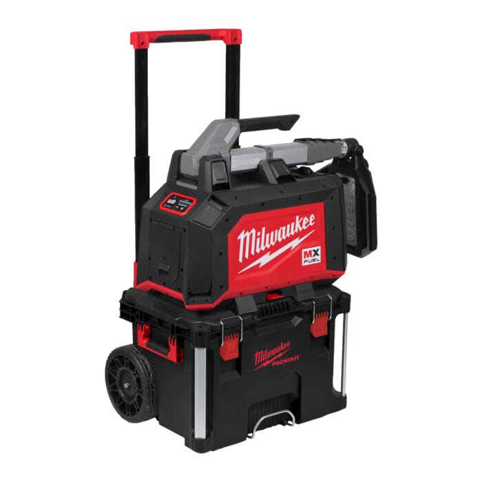milwaukee torre faro compatta mx fuel™ packout™ batteria/corrente