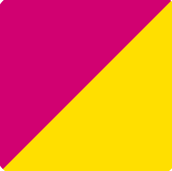 pink noen gelb