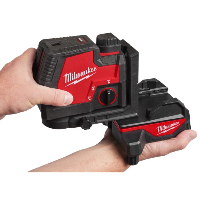 milwauke base wireless per laser lineari