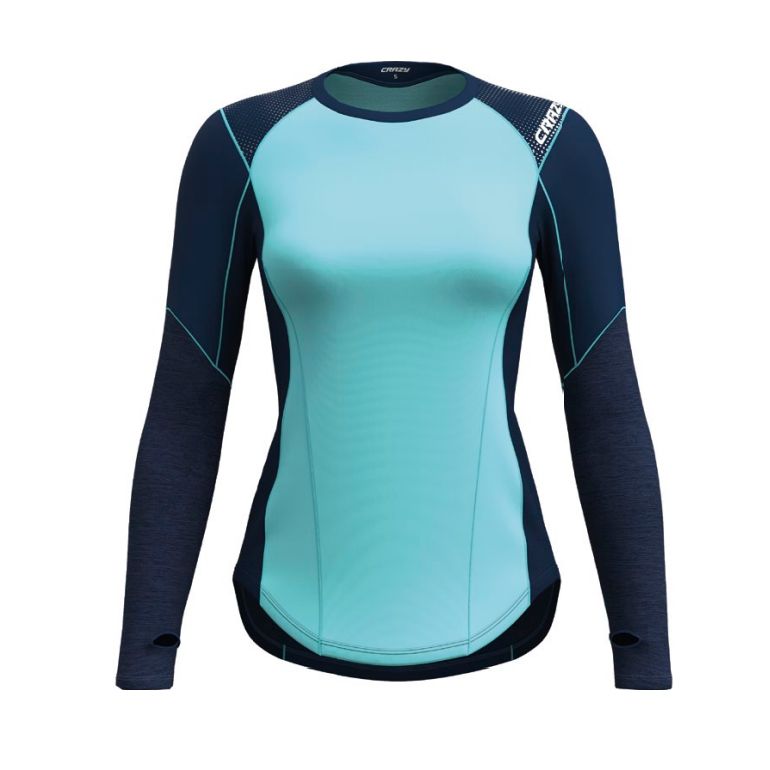 crazy long sleeve shot woman