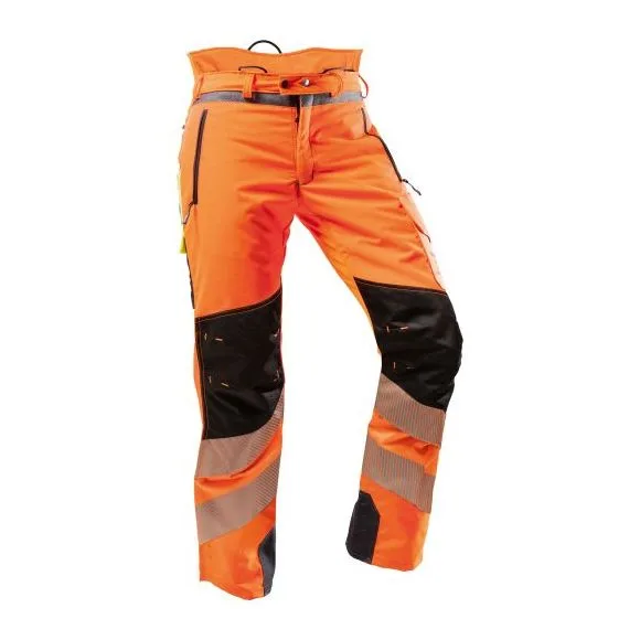 pfanner ventilation pantalone di protezione arancio brillante en 20471