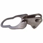 eder piastra di fissaggio per gancio di traino con testa sferica