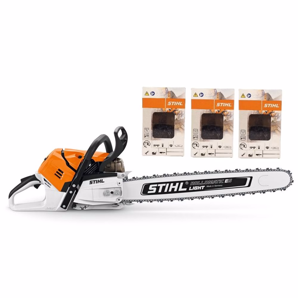 stihl ms 500i con 50 cm lama e 3 catene di riserva stihl ms 500i con 50 cm lama e 3 catene di riserva