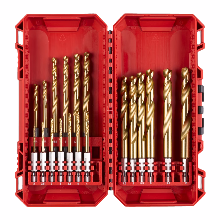 milwaukee set punte metallo hss g