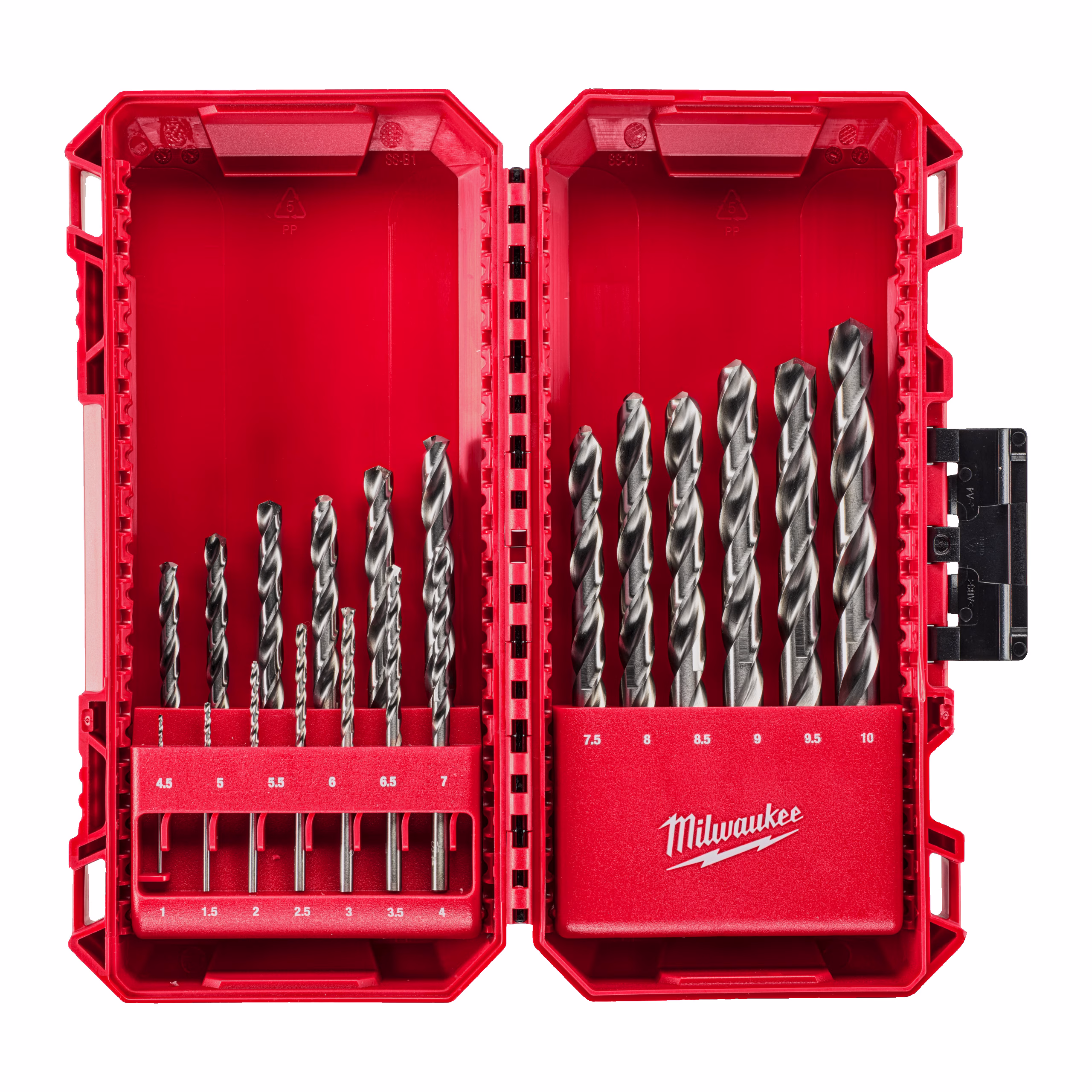 milwaukee set punte metallo hss g milwaukee set punte metallo hss g