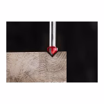 milwaukee fresa per scanalature a v 1/4 pollici