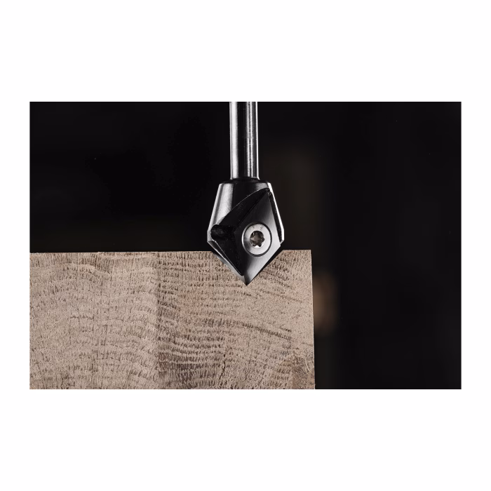 milwaukee fresa per scanalature a v con coltelli reversibili 8 mm