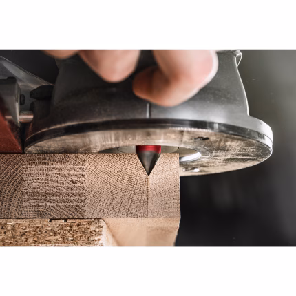 milwaukee fresa laser a punto 1/4 pollici