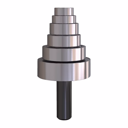 milwaukee set di cuscinetti a sfera per fresa a battuta vario