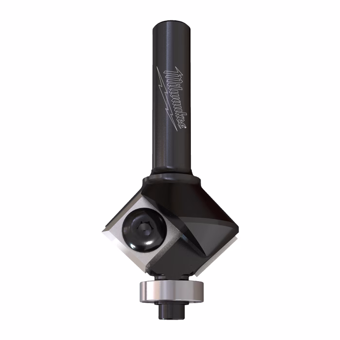 milwaukee fresa per smussare con coltello reversibile 8 mm