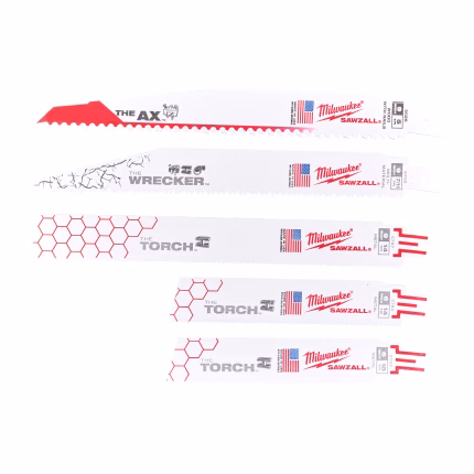 milwaukee set lame per sega diritta