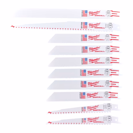 milwaukee set lame per sega diritta