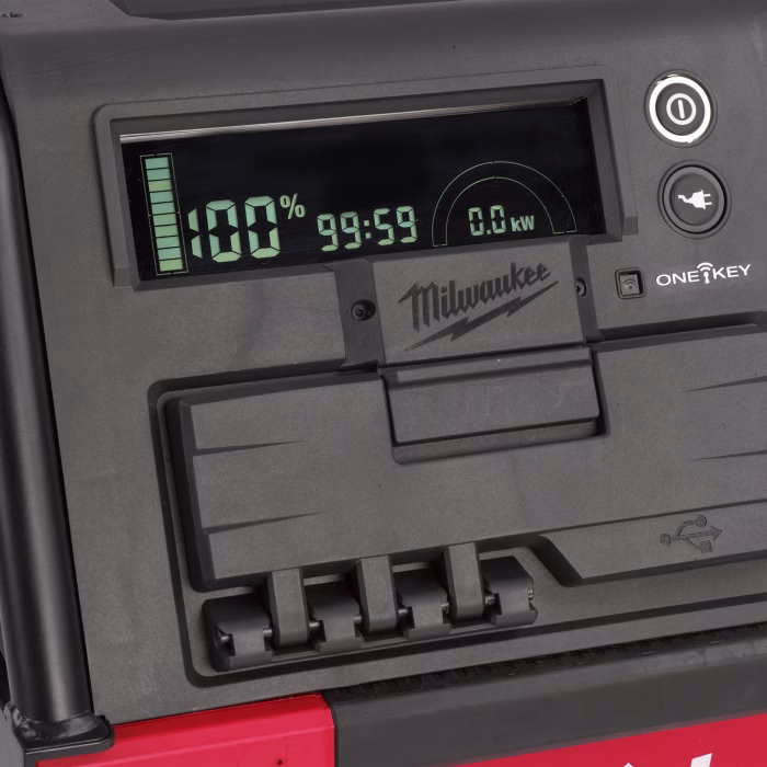 milwaukee generatore portatile da 6.0 kwh packout™ 7200 / 3600 w