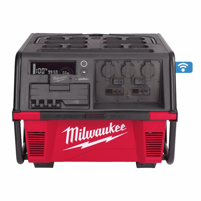 milwaukee generatore portatile da 6.0 kwh packout™ 7200 / 3600 w