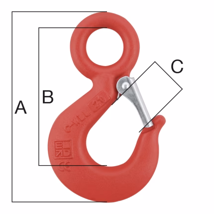 gancio di sollevamento lh