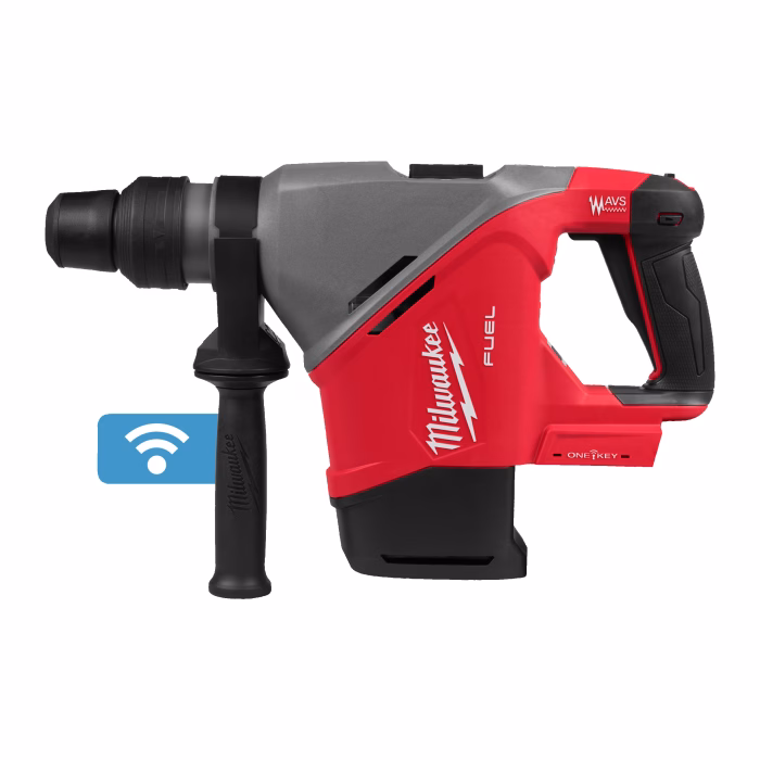 milwaukee martello demo perforatore sds max m18 fuel™ classe 5 kg 40 mm con one key™