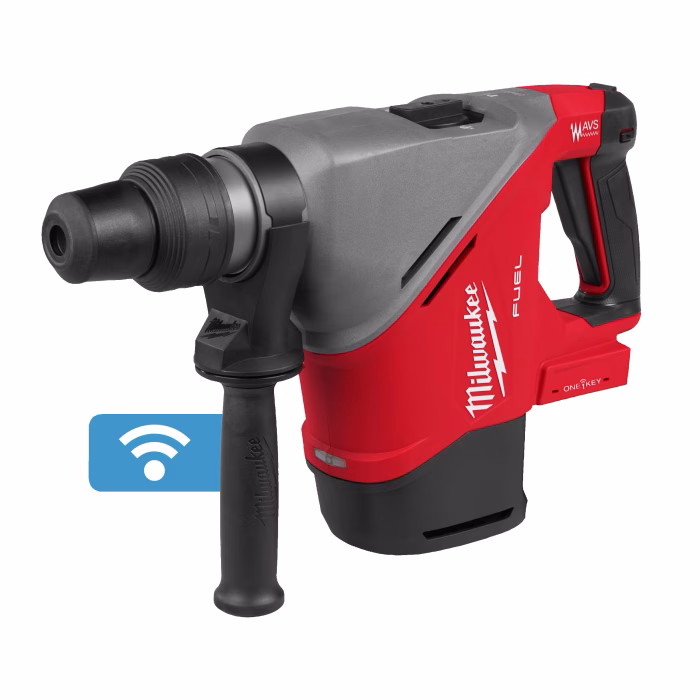 milwaukee martello demo perforatore sds max m18 fuel™ classe 5 kg 40 mm con one key™