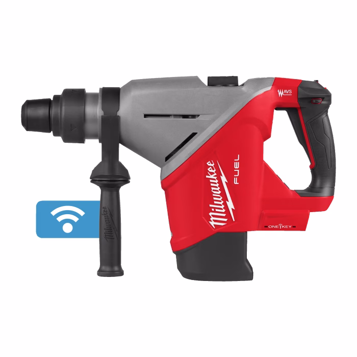 milwaukee martello demo perforatore sds max m18 fuel™ classe 7 kg 45 mm con one key™